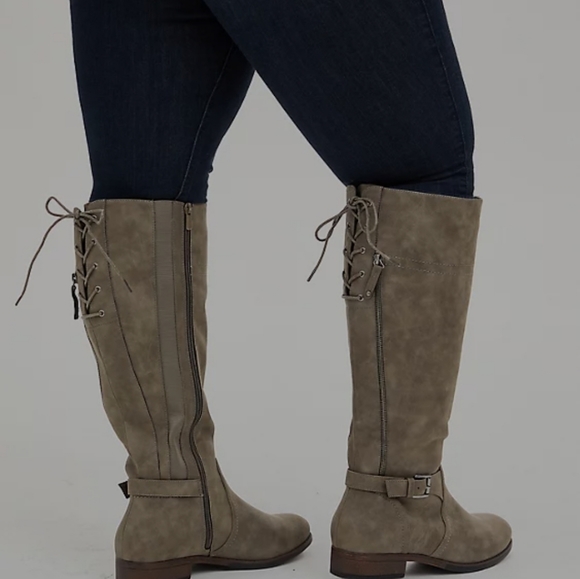 Torrid Taupe Boot - Picture 2 of 10